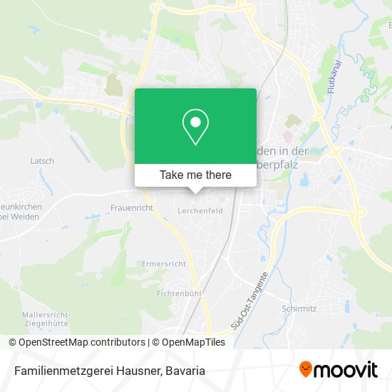 Familienmetzgerei Hausner map