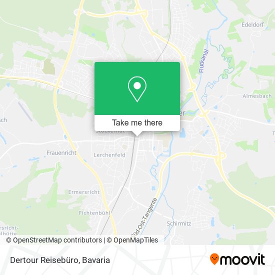 Dertour Reisebüro map
