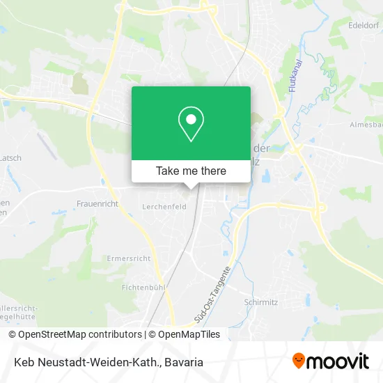Карта Keb Neustadt-Weiden-Kath.