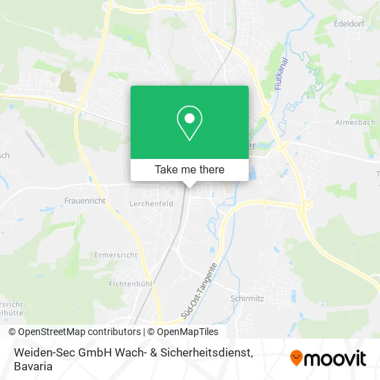 Weiden-Sec GmbH Wach- & Sicherheitsdienst map