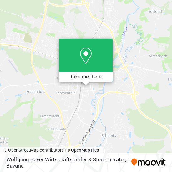 Wolfgang Bayer Wirtschaftsprüfer & Steuerberater map