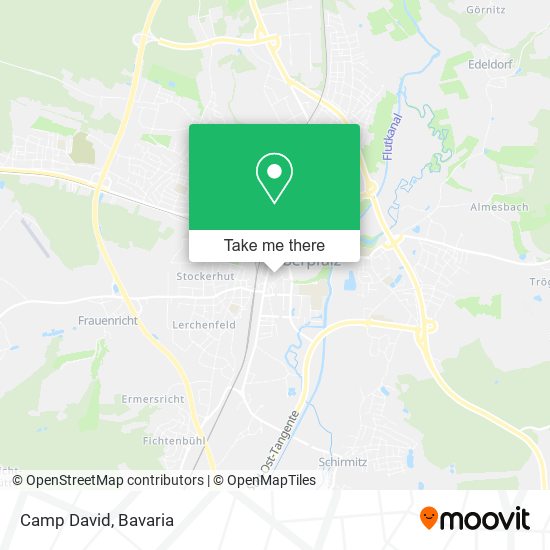 Карта Camp David