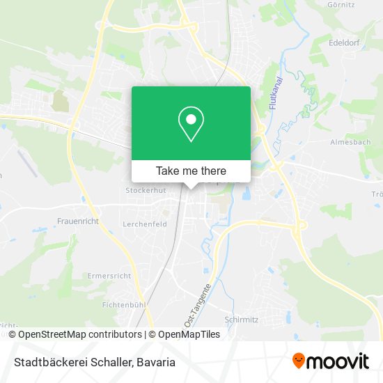 Stadtbäckerei Schaller map