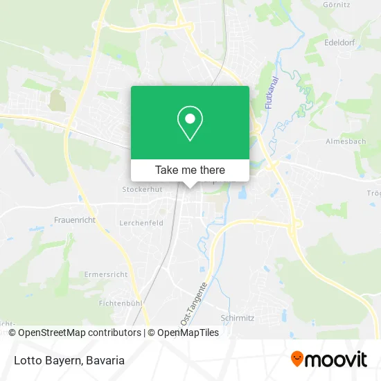 Карта Lotto Bayern