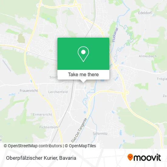 Карта Oberpfälzischer Kurier