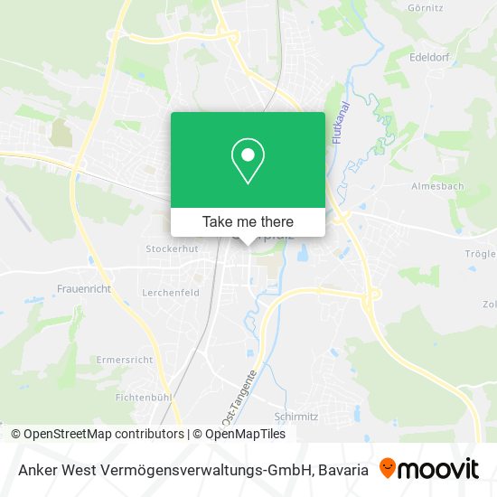 Anker West Vermögensverwaltungs-GmbH map