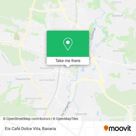 Eis Café Dolce Vita map