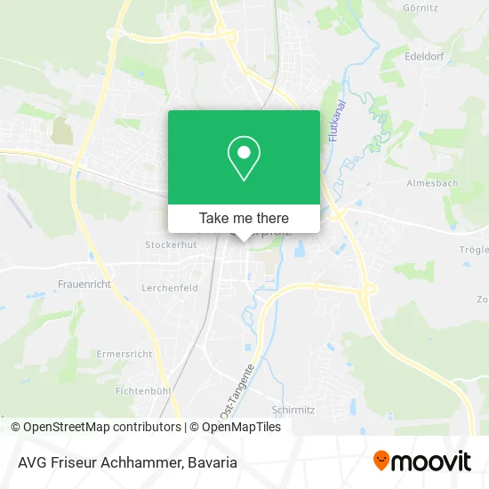 Карта AVG Friseur Achhammer