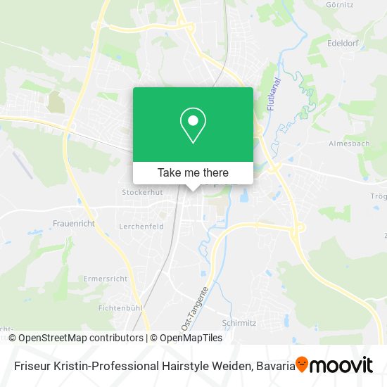 Friseur Kristin-Professional Hairstyle Weiden map