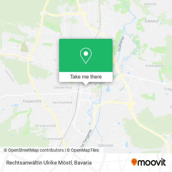 Карта Rechtsanwältin Ulrike Möstl