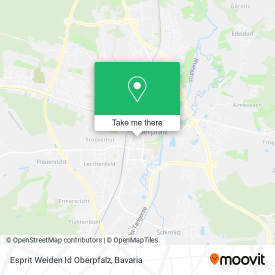 Esprit Weiden Id Oberpfalz map