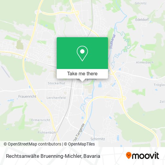 Карта Rechtsanwälte Bruenning-Michler