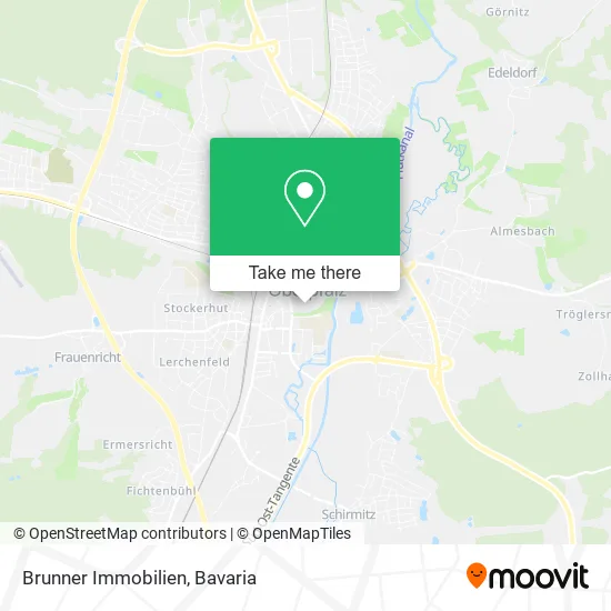 Карта Brunner Immobilien