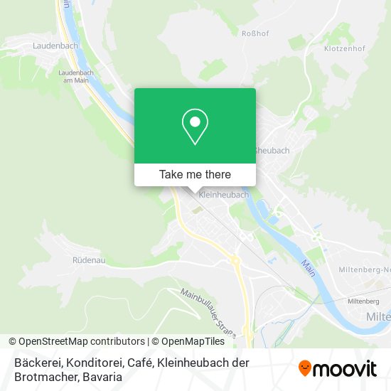 Bäckerei, Konditorei, Café, Kleinheubach der Brotmacher map