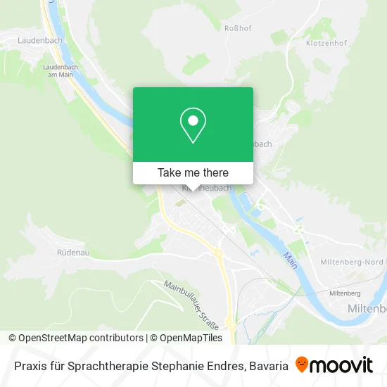 Карта Praxis für Sprachtherapie Stephanie Endres