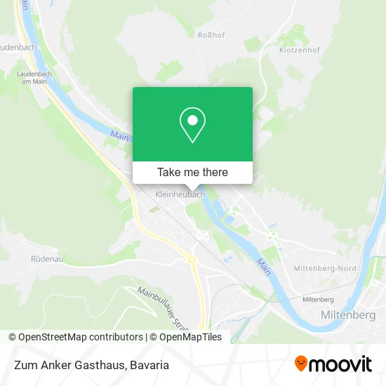 Карта Zum Anker Gasthaus