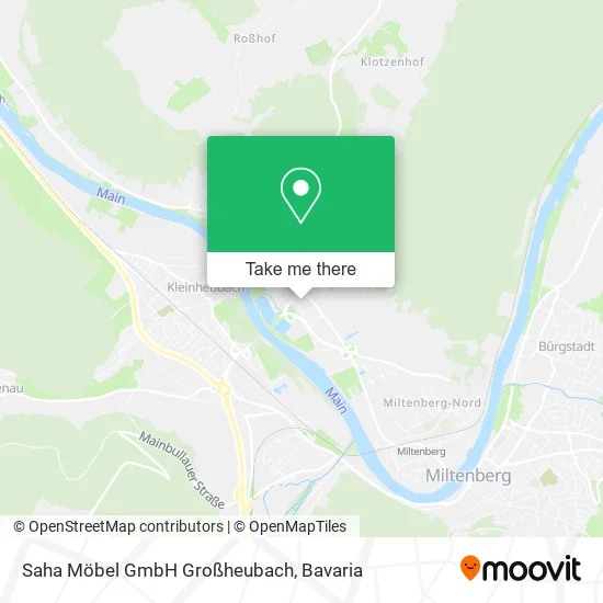 Карта Saha Möbel GmbH Großheubach