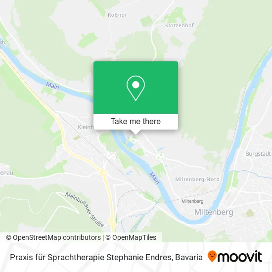 Карта Praxis für Sprachtherapie Stephanie Endres