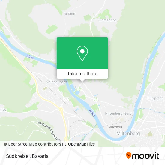 Карта Südkreisel