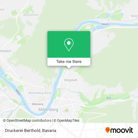 Карта Druckerei Berthold