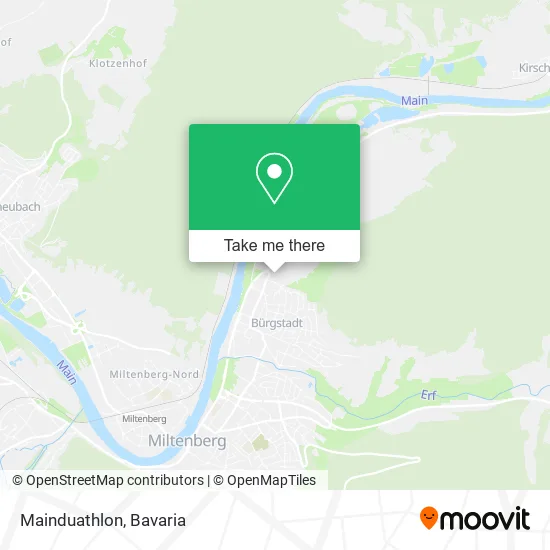 Карта Mainduathlon