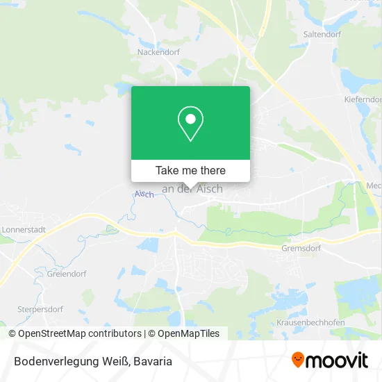 Карта Bodenverlegung Weiß