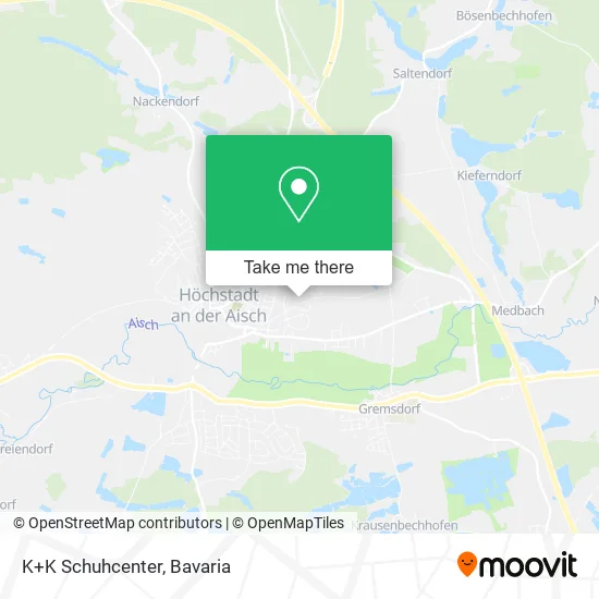 Карта K+K Schuhcenter