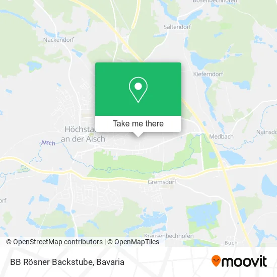 Карта BB Rösner Backstube