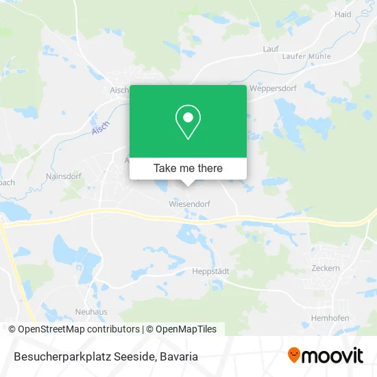 Карта Besucherparkplatz Seeside