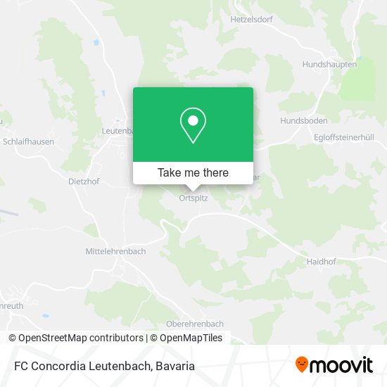 FC Concordia Leutenbach map