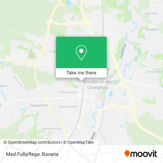 Карта Med.Fußpflege