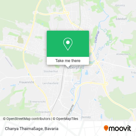 Карта Chanya Thaimaßage