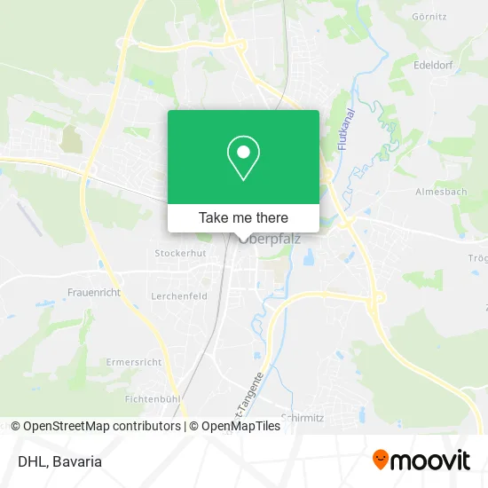 Карта DHL