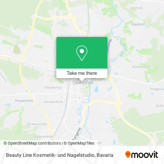 Карта Beauty Line Kosmetik- und Nagelstudio