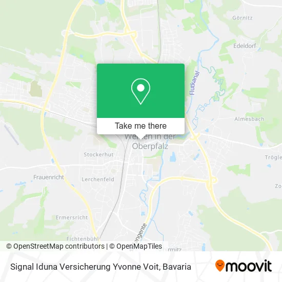 Карта Signal Iduna Versicherung Yvonne Voit
