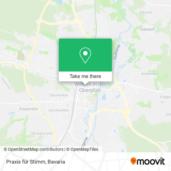 Карта Praxis für Stimm