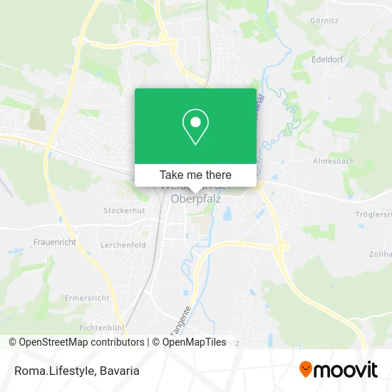Roma.Lifestyle map