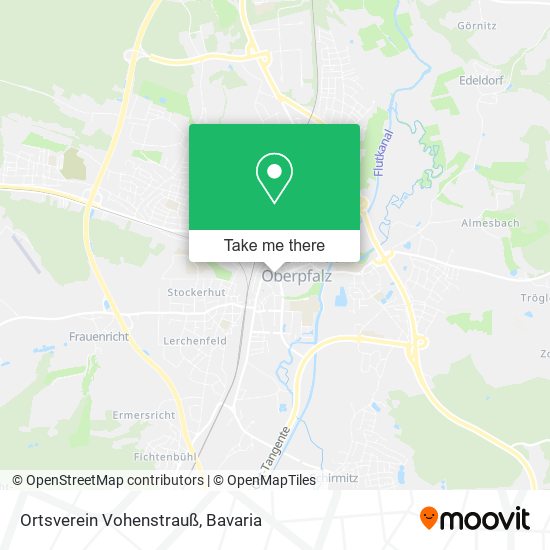 Ortsverein Vohenstrauß map