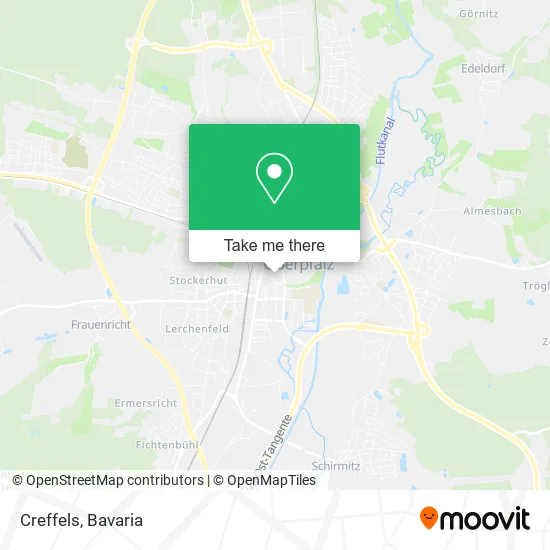 Карта Creffels