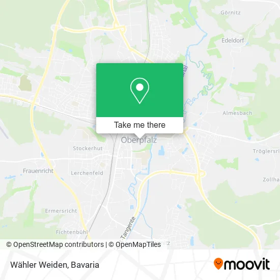 Карта Wähler Weiden