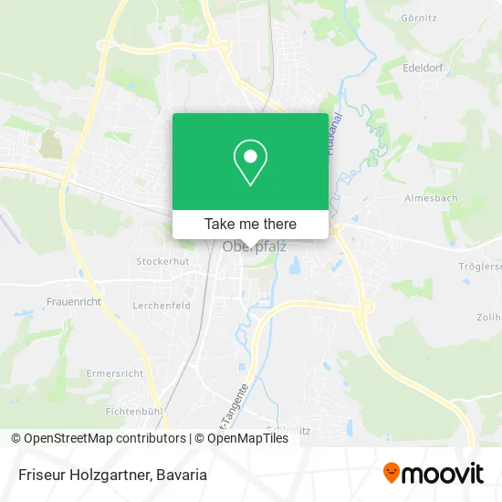 Карта Friseur Holzgartner