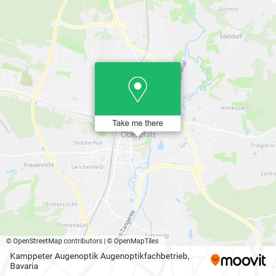 Kamppeter Augenoptik Augenoptikfachbetrieb map