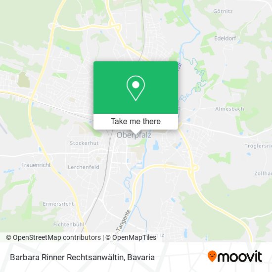 Barbara Rinner Rechtsanwältin map