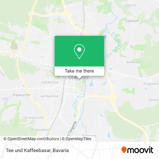 Карта Tee und Kaffeebasar