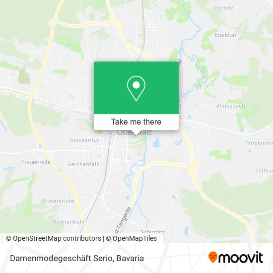 Карта Damenmodegeschäft Serio