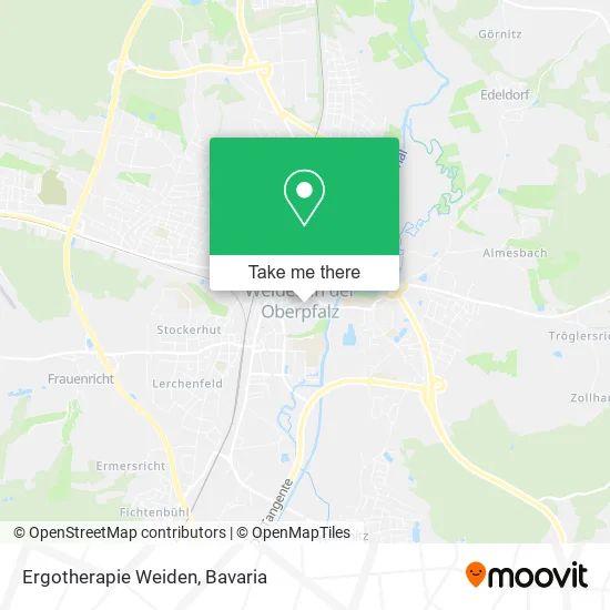 Карта Ergotherapie Weiden