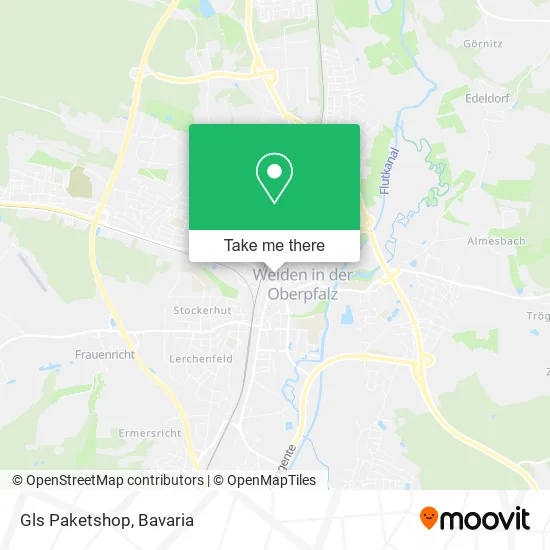 Карта Gls Paketshop