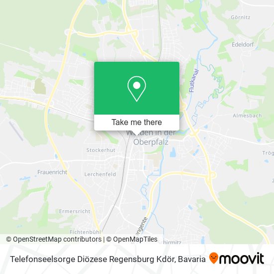 Telefonseelsorge Diözese Regensburg Kdör map