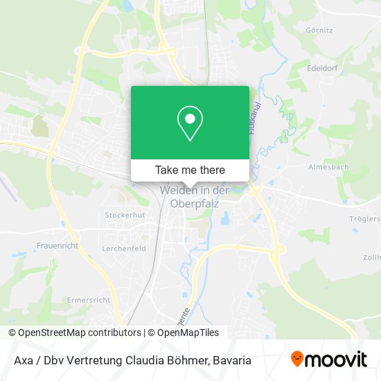 Axa / Dbv Vertretung Claudia Böhmer map
