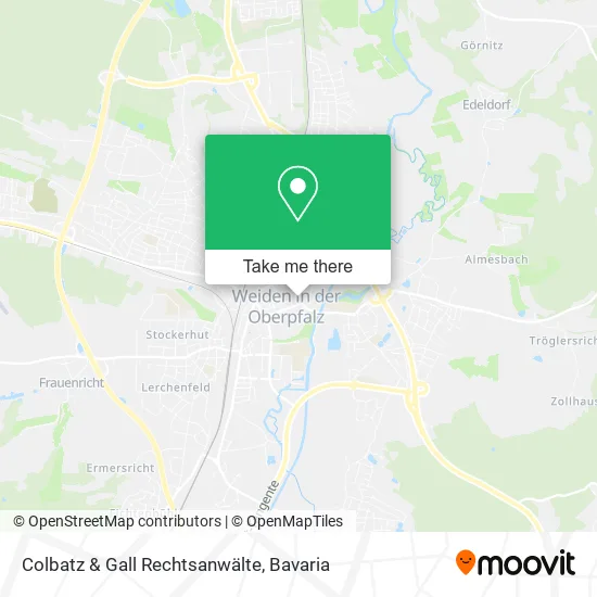 Карта Colbatz & Gall Rechtsanwälte